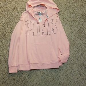 Pink hoodie-oversized